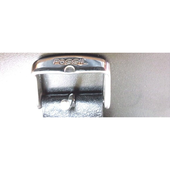 Y2K Mens Fossil Big Tic Watch Two Hands Analog Digital Seconds 2 New Batteries - Picture 3 of 6